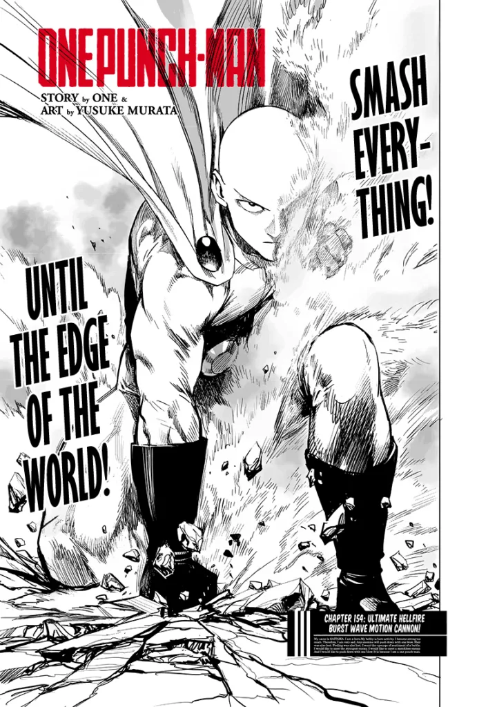 one punch man ch154 page01